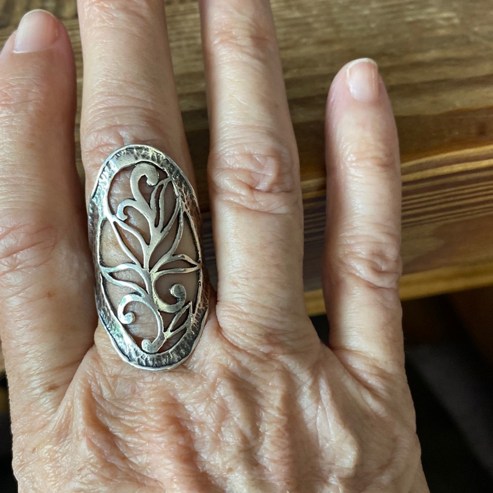 Modern Love Sterling Silver Ring